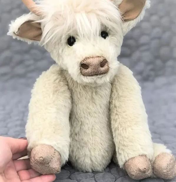 Worocky Highland Cow Plush Toy